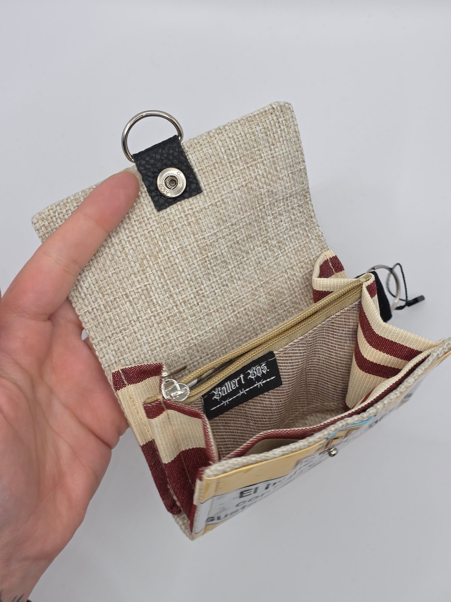 Nr.7 upcycling wallet - CATS - DIE FRECHE GÖRE