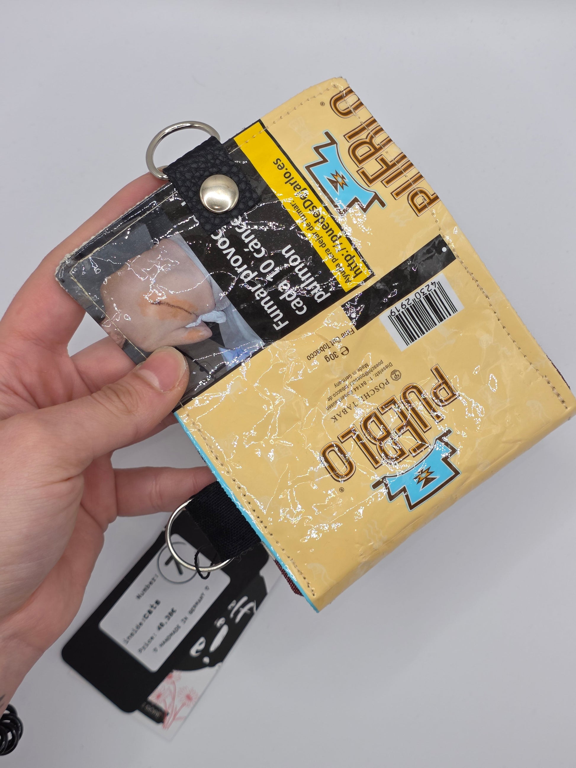 Nr.7 upcycling wallet - CATS - DIE FRECHE GÖRE