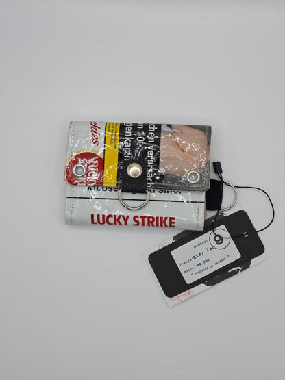 Nr.9 upcycling wallet - LEO GRAY - DIE FRECHE GÖRE
