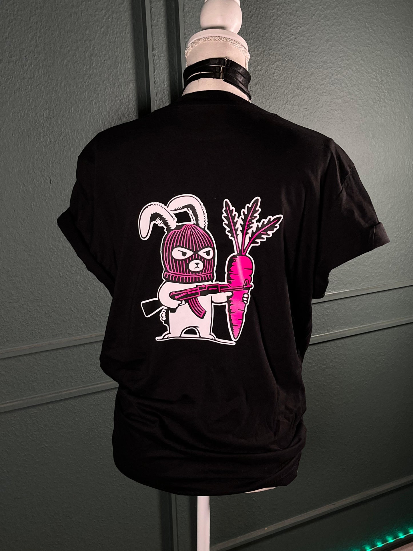 Panik Pink "Bad Bunny" Oversize T-Shirt (Pre - Order) - DIE FRECHE GÖRE
