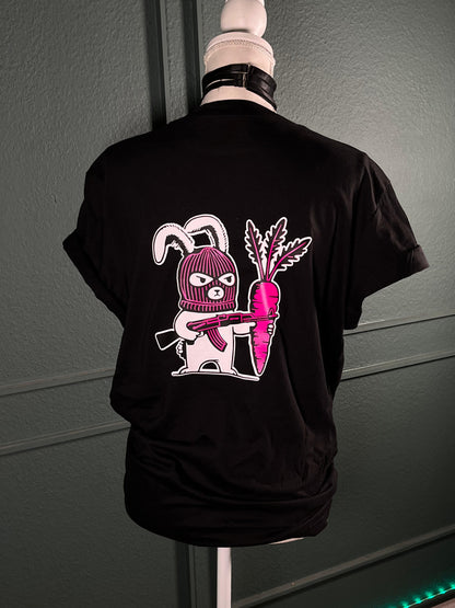 Panik Pink "Bad Bunny" Oversize T-Shirt (Pre - Order) - DIE FRECHE GÖRE