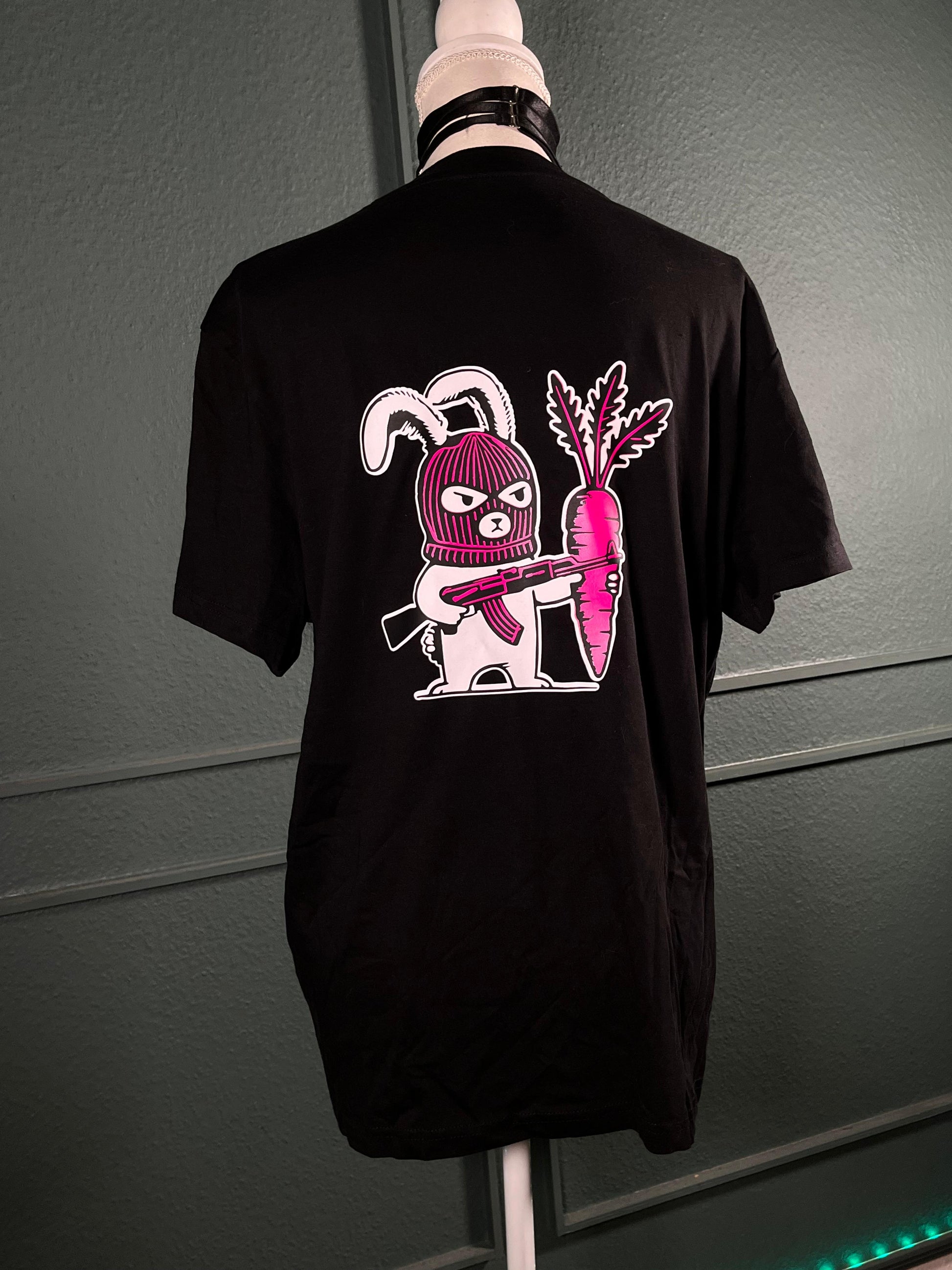 Panik Pink "Bad Bunny" Oversize T-Shirt (Pre - Order) - DIE FRECHE GÖRE