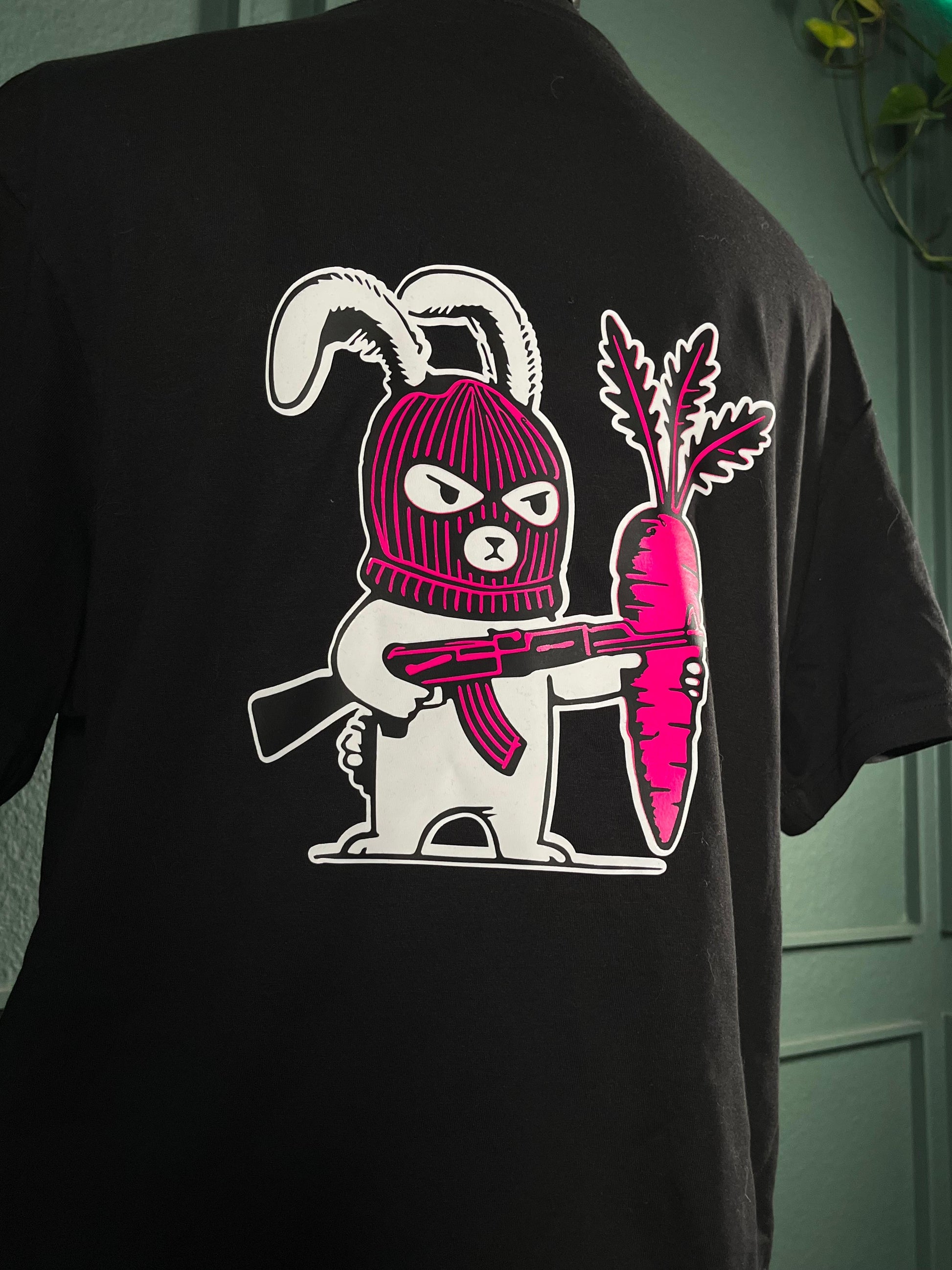 Panik Pink "Bad Bunny" Oversize T-Shirt (Pre - Order) - DIE FRECHE GÖRE