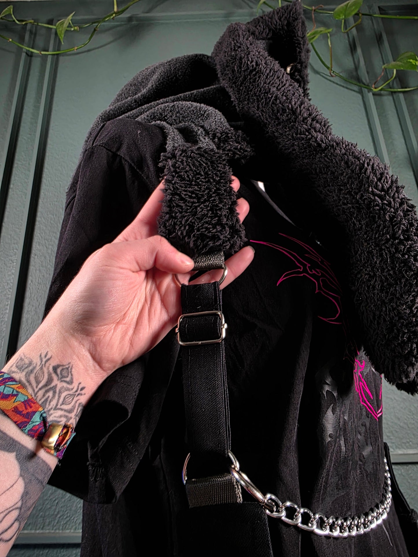 Pierced Bunny Holster Bag Midnight Grau - DIE FRECHE GÖRE