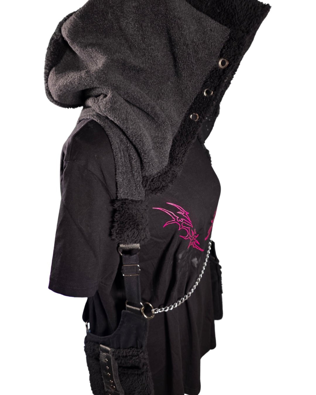 Pierced Bunny Holster Bag Midnight Grau - DIE FRECHE GÖRE