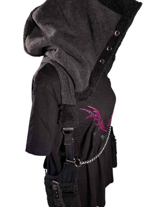 Pierced Bunny Holster Bag Midnight Grau - DIE FRECHE GÖRE