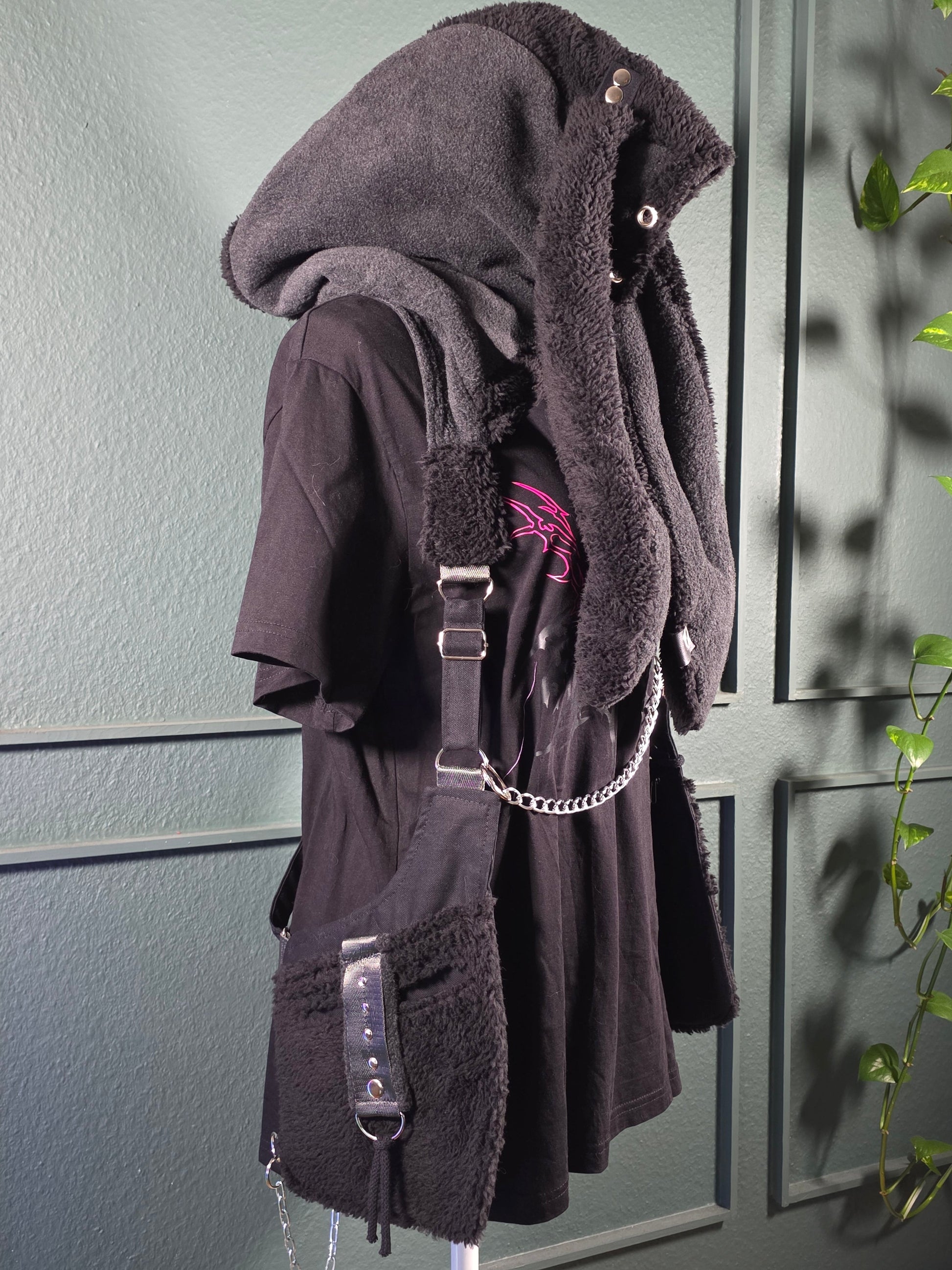 Pierced Bunny Holster Bag Midnight Grau - DIE FRECHE GÖRE