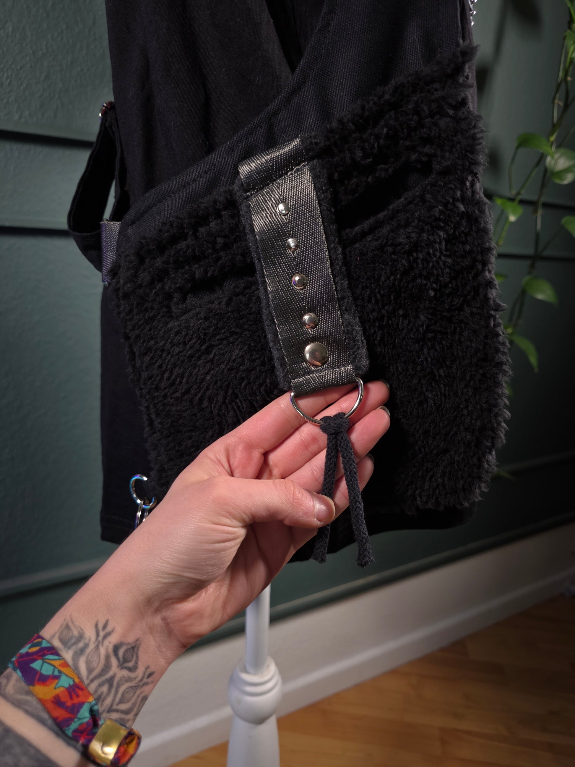Pierced Bunny Holster Bag Midnight Grau - DIE FRECHE GÖRE