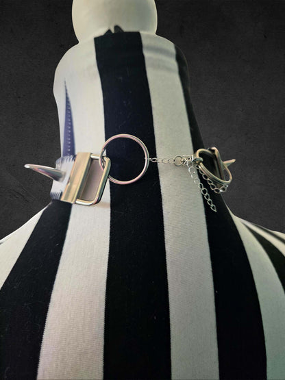 CH1.1 Choker Halsband, upcycled