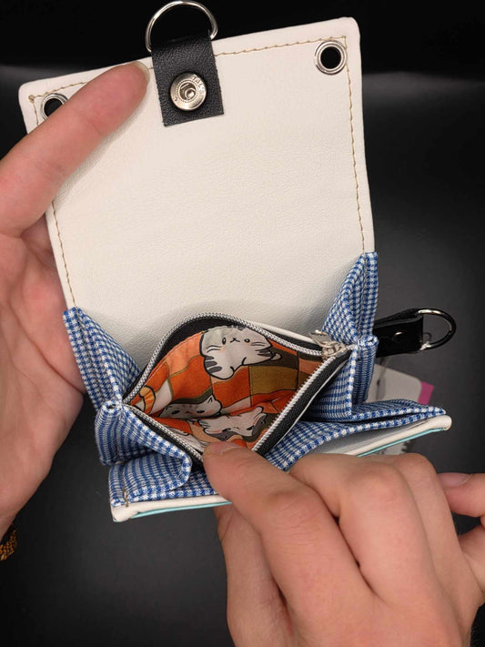 W19.12 wallet - upcycled