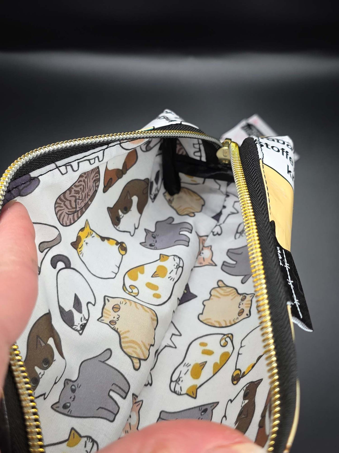 2.2/2.3 Boxy Bag Pencil Case - upcycled