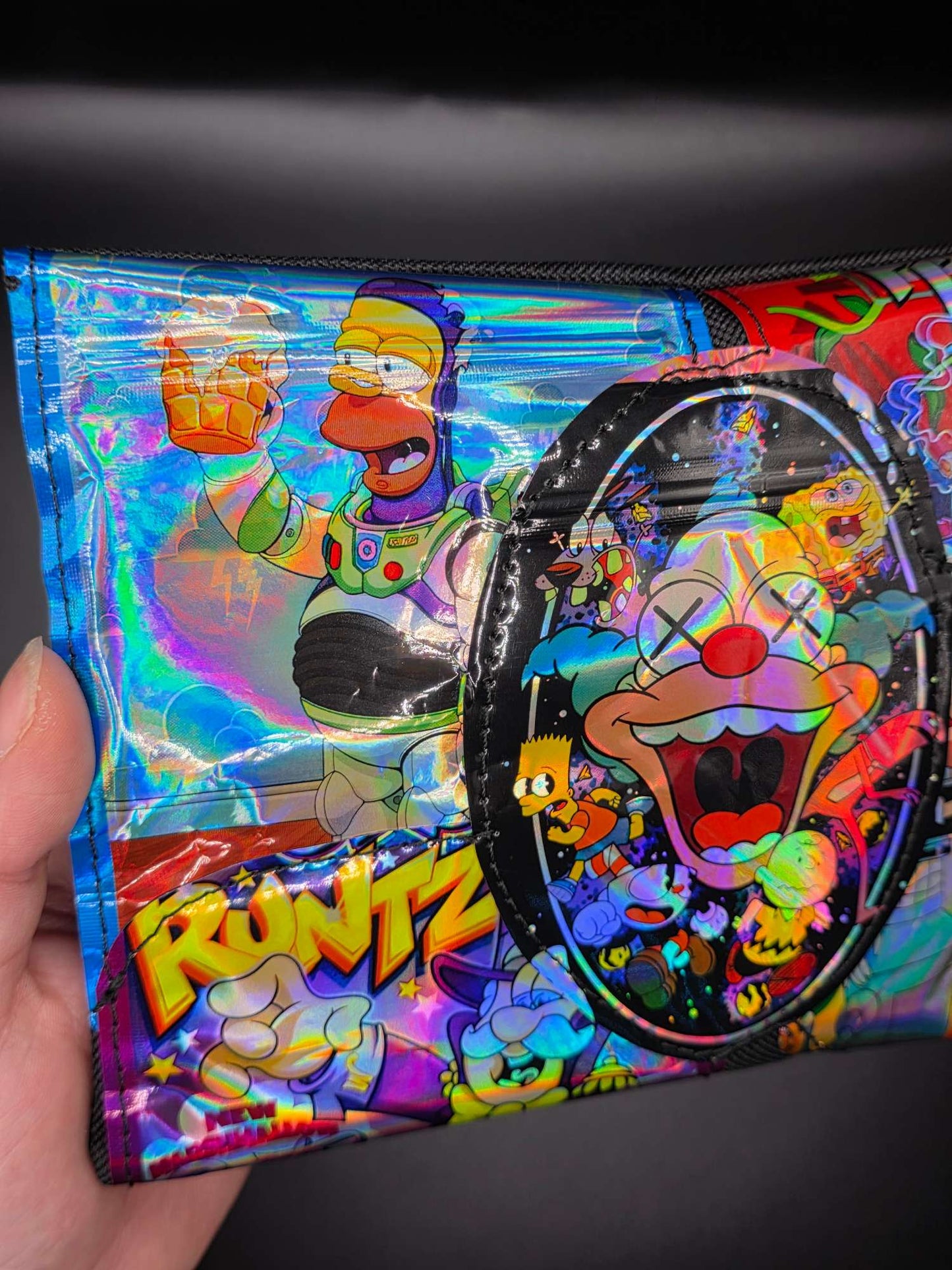 TB1.3 Trippy Zip Bag - upcycled