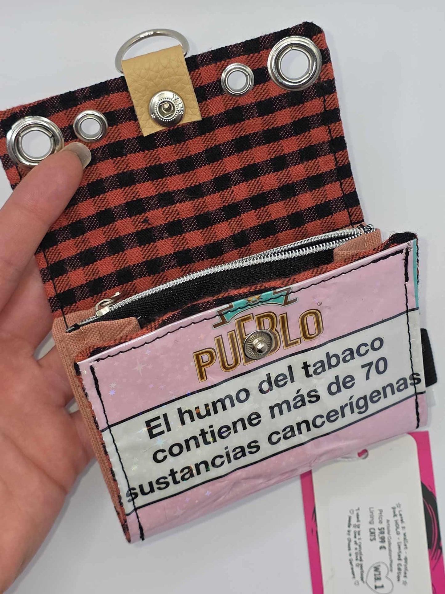 W18.1 wallet - upcycled ✨️holo stars✨️