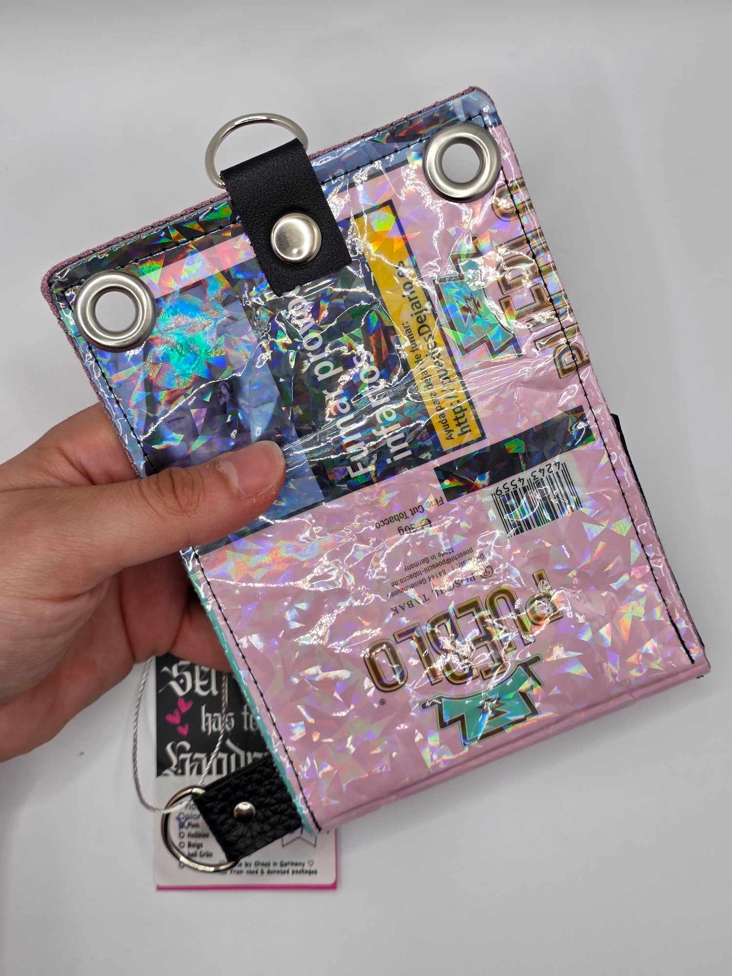 W20.1 wallet - upcycled ✨️broken glass✨️