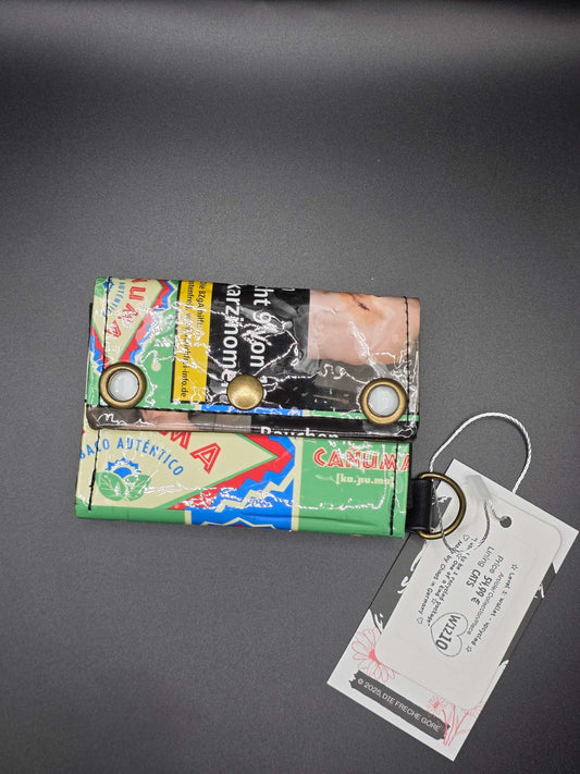 W12.10 wallet - upcycled, Cats