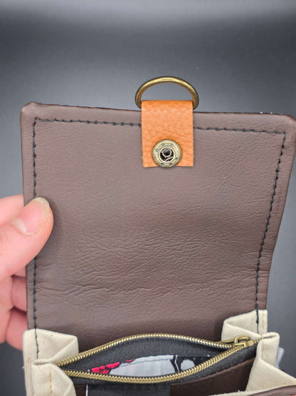 W12.11 wallet - upcycled, Hallo Katze