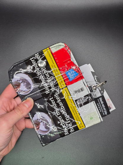 Mini wallets, red - Upcycled