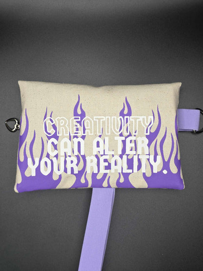 TT13.10 Tabacco pouch, creative flames