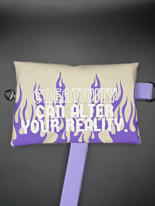 TT13.10 Tabacco pouch, creative flames