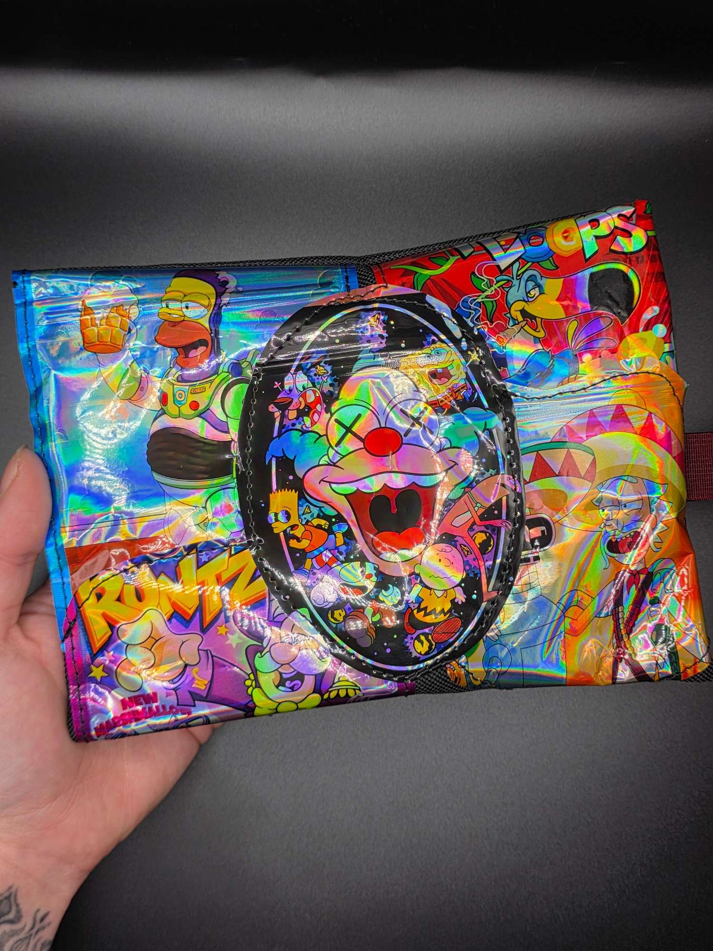 TB1.3 Trippy Zip Bag - upcycled