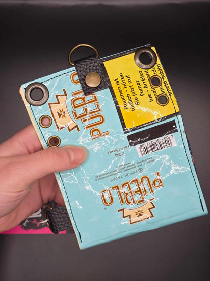 W16.9 wallet - upcycled, cats