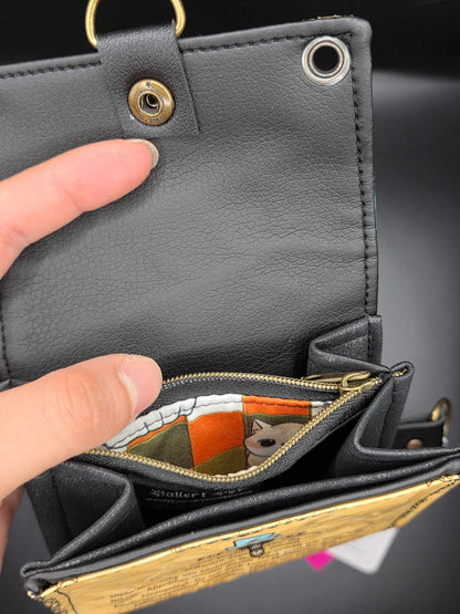 W19.10 wallet - upcycled