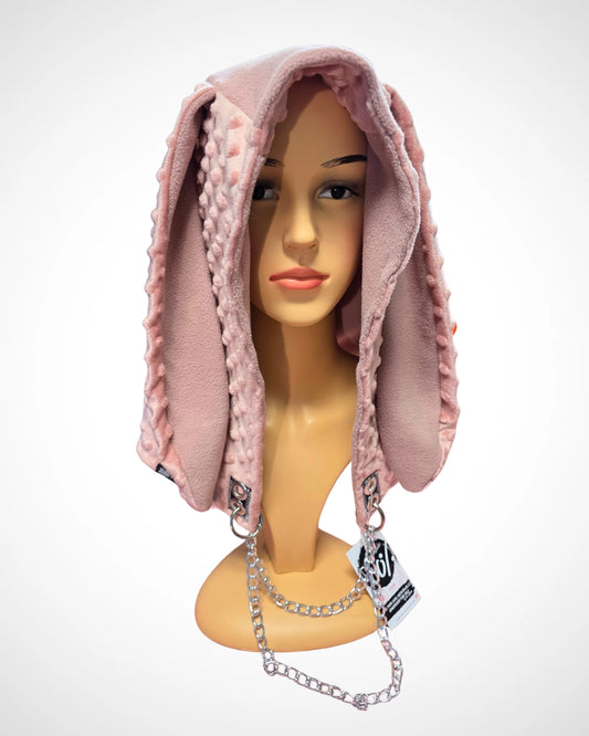 Bunny Hood, pink