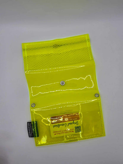 Jelly Tabakbeutel, Transparent, neon gelb