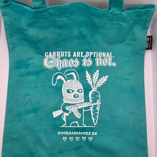 Einkaufstasche "CARROT CARTEL" - handbedruckt - Nr. 6