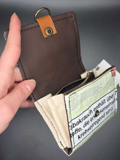 W12.11 wallet - upcycled, Hallo Katze