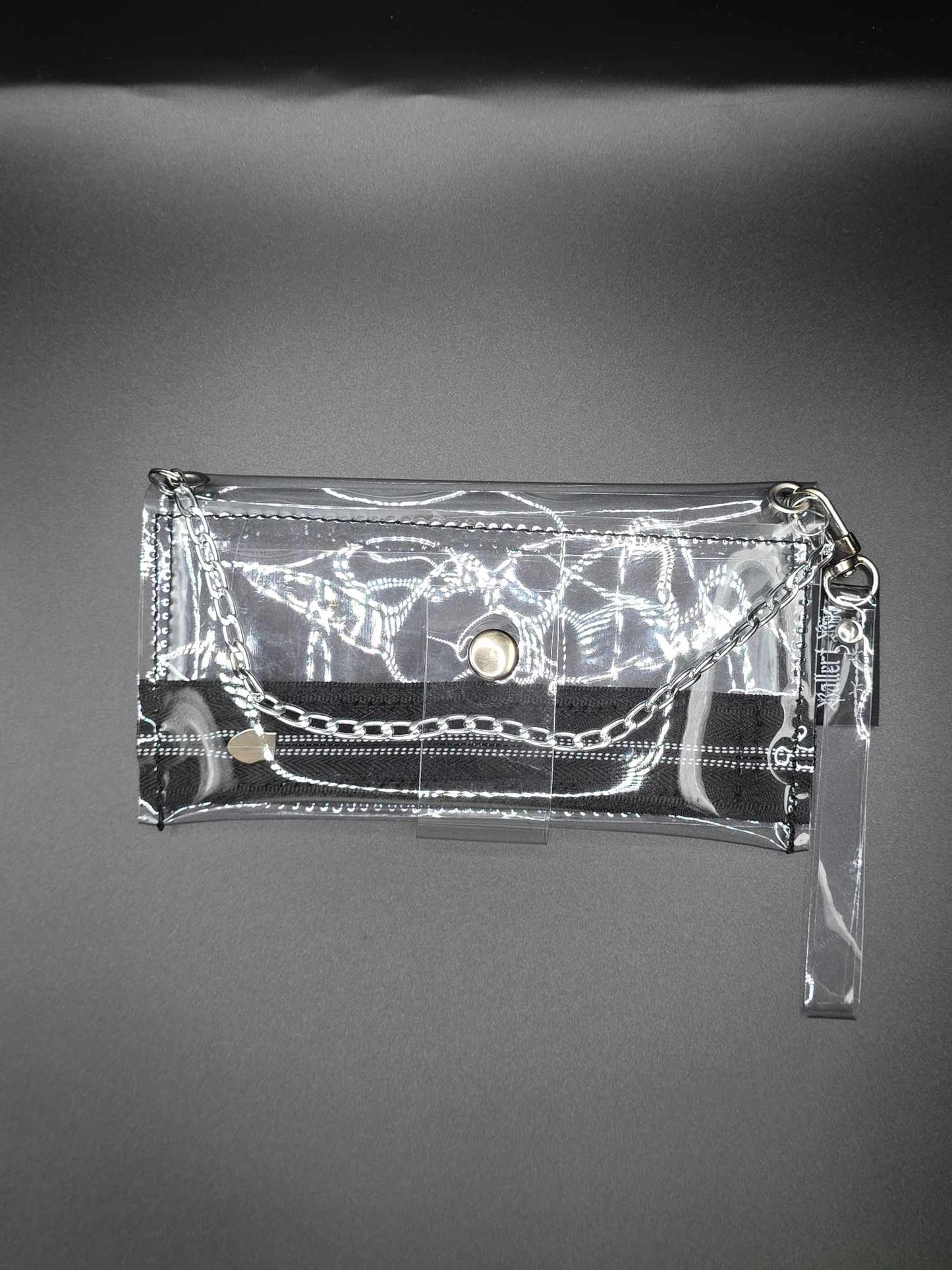 Vinyl Tabaktasche, Transparent