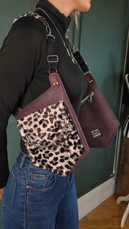 HB1.4 Holster Bag, aubergine leo