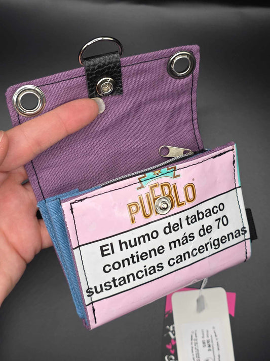 W17.8 wallet - upcycled, cats