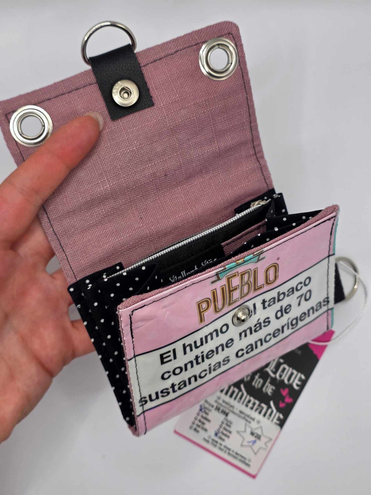 W20.1 wallet - upcycled ✨️broken glass✨️