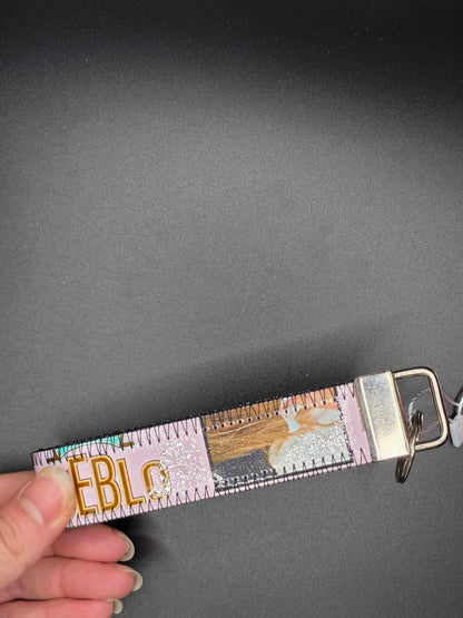 KC1.1 Keychains - Upcycled, rosa
