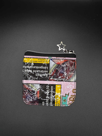 MZ2.1 Mini Zip Wallets - Upcycled, rosa