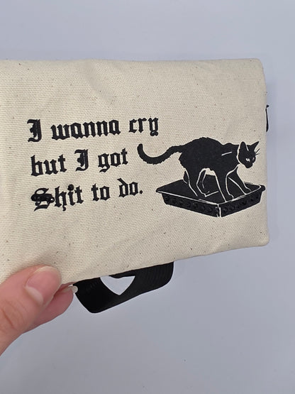 2.3 Tabacco pouch - nature - hidden cats