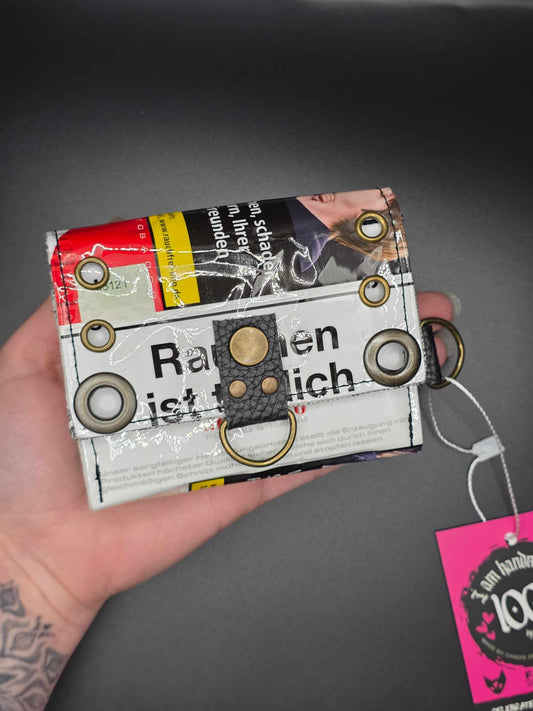 W16.12 wallet - upcycled, cats