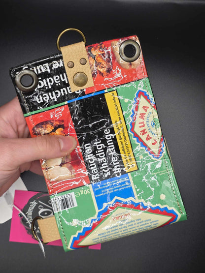 W16.14 wallet - upcycled, jungle