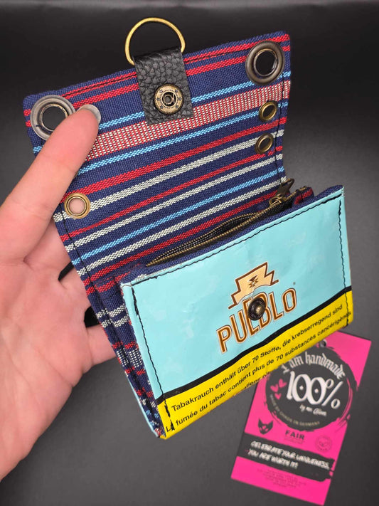 W16.9 wallet - upcycled, cats