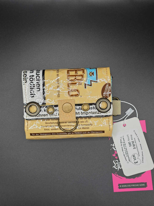 W14.3 wallet - upcycled, cats