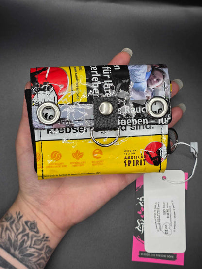 W17.10 wallet - upcycled, cats