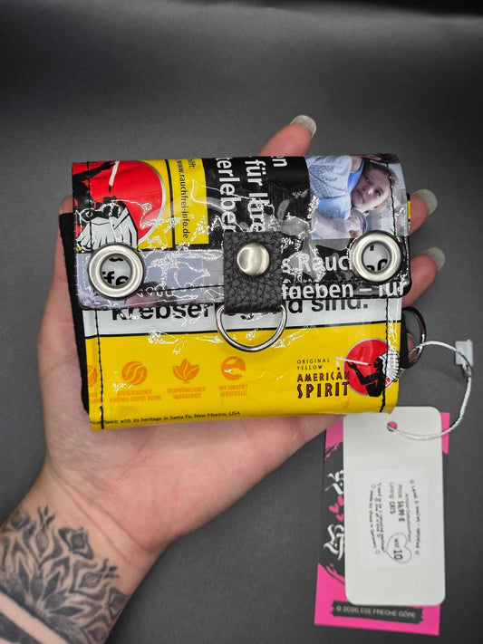 W17.10 wallet - upcycled, cats