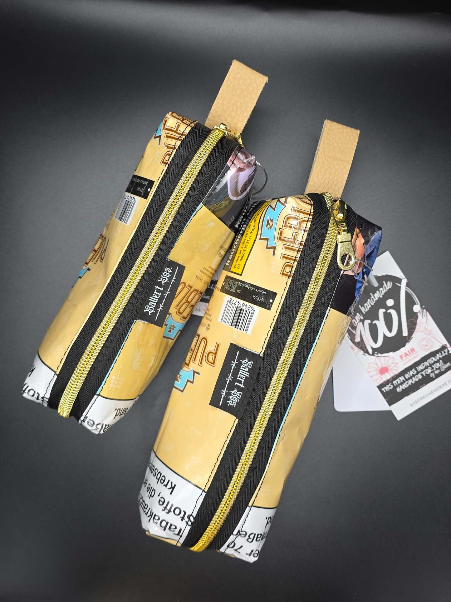 2.2/2.3 Boxy Bag Pencil Case - upcycled