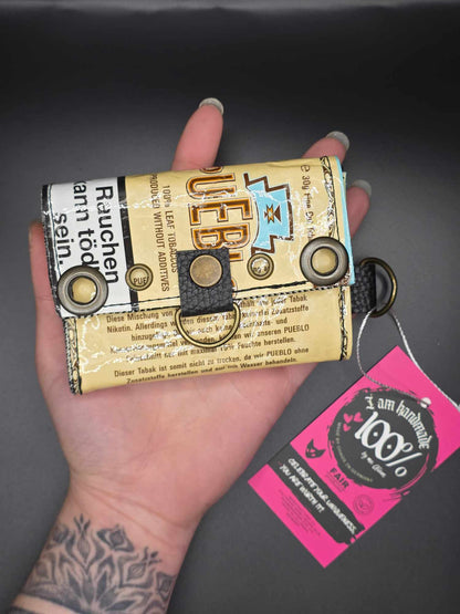 W16.8 wallet - upcycled, cats