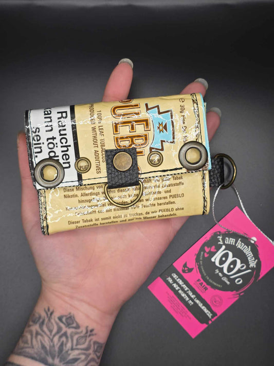 W16.8 wallet - upcycled, cats