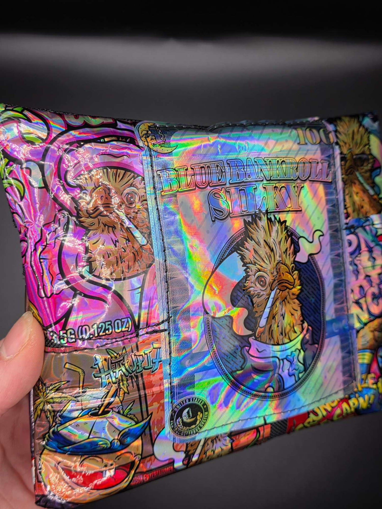TB1.2 Trippy Zip Bag - upcycled