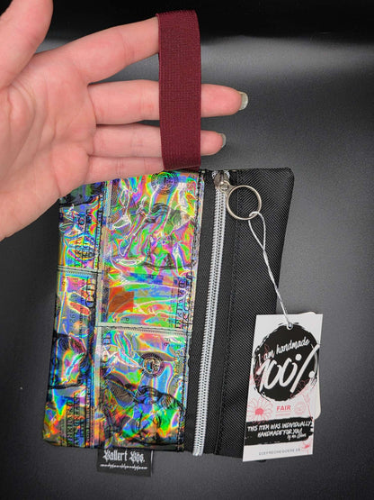 TB1.1 Trippy Zip Bag - upcycled