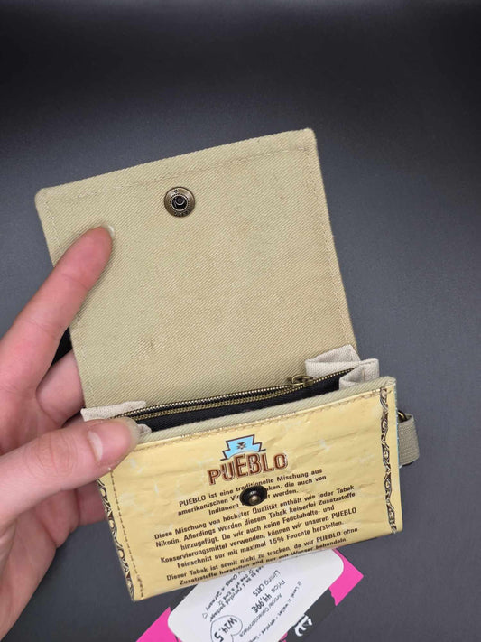 W14.5 wallet - upcycled, cats