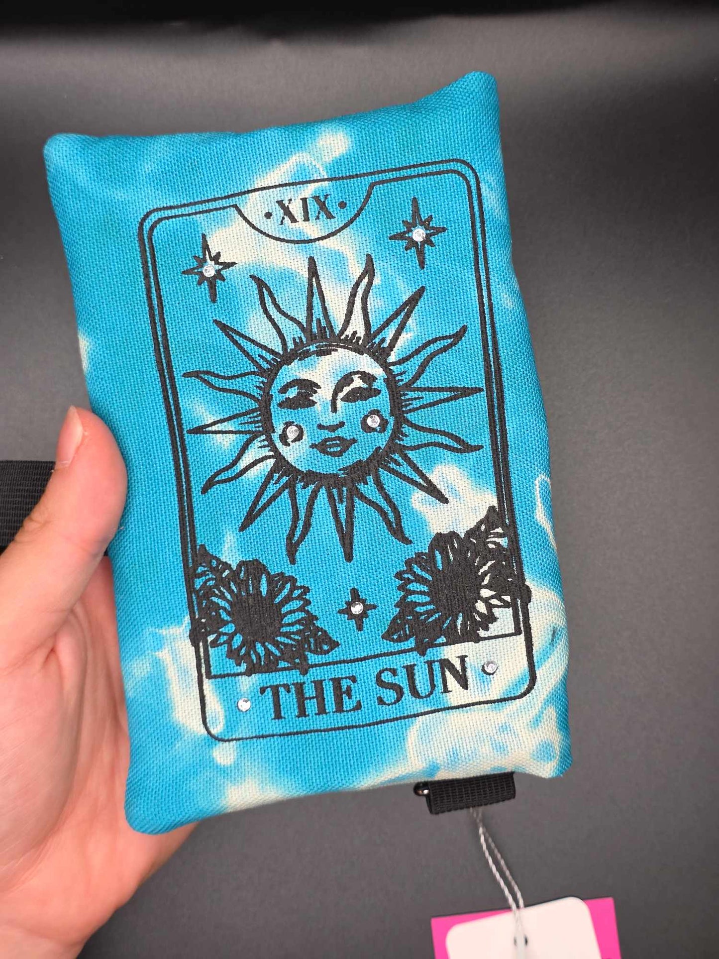 TT15.2 Tabaktasche, Tarot - Rhinestones